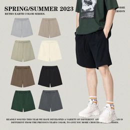 Men's Pants 2024 Spring/Summer 425G Wool Heavy Weight Shorts Hipster Sportswear Cargo Men