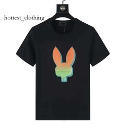 Physcho Bunny Rabbits Summer Casual T Shirt Mens Womens Skeleton Rabbit New Design Multi Style Men Tshirt Fashion Designer T-Shirt Couple Short Sleeve 500