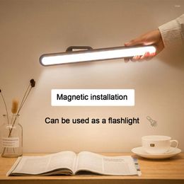 Wall Lamp 5V USB Chargeable LED Table Hanging Magnetic Desk Eye-Protect Dimming Pasted Under Cabinet Night Light