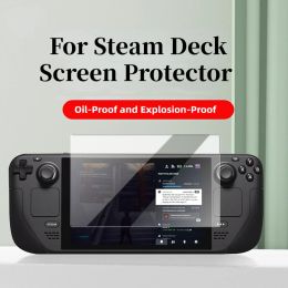 Players Tempered Glass For Valve Steam Deck Game Console 9H Film For Steam Deck Screen Accessories Explosionproof Antiscratch Glass