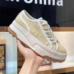 G Designer Women Casual G Shoes Italy Low-Cut 1977 High Top Letter High-Quality Sneaker Beige Ebony Canvas Tennis Cucci Shoe Luxury Fabric Trims Shoes 614