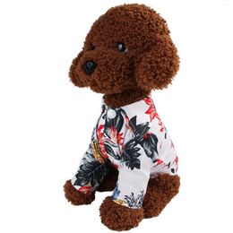 Dog Apparel Pet Summer Clothes Skirt Printing Cute Puppy Vest Clothing Shirt For Dogs Fashion 2024 Jumpsuits & Romper