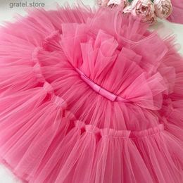 Girl's Dresses Baby Dress Girl 1st Birthday Dress For Baby Girl Dress Bowknot Princess Dresses Flower Girls Wedding Party Pink Dress