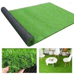 Decorative Flowers Artificial Grass Mat Garden Site Fences Roof Greening Simulation Moss Lawn Turf Fake Green Landscape Home Floor