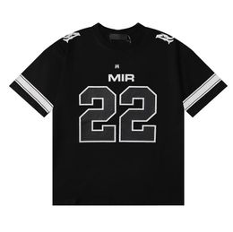 Mens Designer Stylist t Shirts Fashion Letter Print Sports Jersey Women Hip Hop Streetwear Tops Short Sleeved Cotton Tee Shirt European Size S-xl