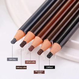 Enhancers Eyebrow Pencil Waterproof Tattoo Pen Eyeliner Not Smudged Long Lasting Makeup Product Eyes Cosmetics with Pencil Sharpener
