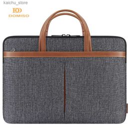 Other Computer Accessories Domiso Splashproof Laptop Sleeve With Handle For 14 15.6 17 Inch Notebook Case Computer Bag for Lenovo / HP /Acer/ Y240418