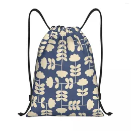 Shopping Bags Custom Print Cut Stem Sky Orla Kiely Drawstring Bag Women Men Lightweight Sports Gym Storage Backpack