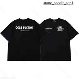 Cole Buxton 2024 Designer Summer Men's T-shirts Streetwear Letter Printed cole Casual trendy Short Sleeve Men Women cole buxton T Shirt European Size S-2XL 2262