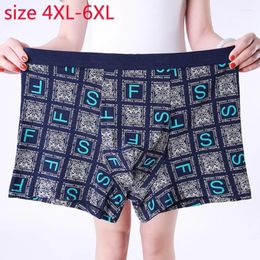 Underpants Arrival Fashion High Quality Factory Directly Supplies Men Cotton Underwear Print Plus Size 4XL 5XL 6XL