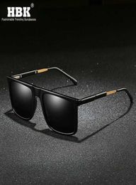 HBK Luxury Rectangle Mens Polarised Sunglasses 2020 New Trending Sun Glasses Quality TAC UV Protective Lens Anti Glare Shades5656892