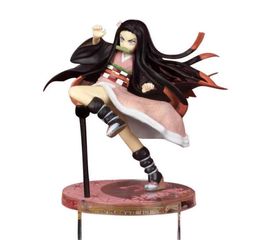 17cm Japanese Anime Kamado Nezuko Blade of Demon Destruction PVC Action Figure Toy Collection Model Doll Gift Q07221807762