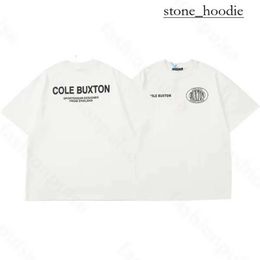 Cole Buxton 2024 Designer Summer Men's T-shirts Streetwear Letter Printed Cole Casual Fashion Short Sleeve Men Women Cole Buxton T Shirt European Size S-2XL 4484