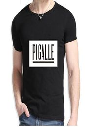 Heybig Fashion Brand Men039s T Shirt PIGALLE Short Sleeve Black Cotton Hiphop Skateboard TShirts 2017 New Summer Style Tee BbO2720658