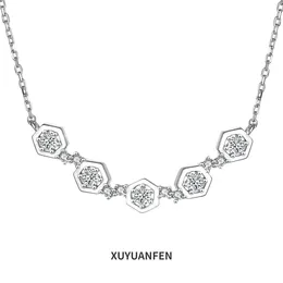 Chains XUYUANFEN Cross Border European And American Personality 925 Silver Necklace Women's Versatile Fashion Pure Pendant