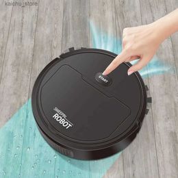 Robot Vacuum Cleaners Intelligent robot 3-in-1 wireless robot vacuum cleaner dry and wet cleaning machine charging intelligent vacuum robot Y240418