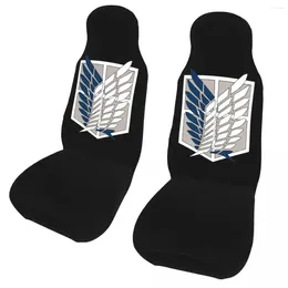 Car Seat Covers Wings Of Freedom Attack On Titan Universal Cover Protector Interior Accessories AUTOYOUTH Cushion Fiber Fish
