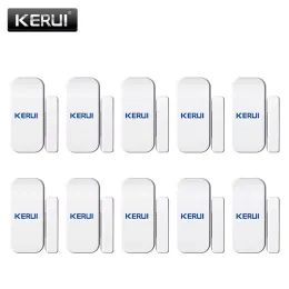 System Kerui Wireless Door Magnetic Sensor Detector for Touch Keypad Panel Gsm Ps Home Security Burglar Voice Alarm System