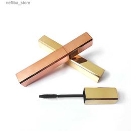 Mascara Waterproof Sweatproof Black Curl Natural Lashes Pigment Small Gold Bar Private Label Mascara Custom Bulk Makeup Cosmetic Beauty L410