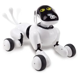 Pets Interactive RC Robot Dog Talking Smart Electronic Pet Toy Educational Intelligent Children Brinquedo Cachorro Robot Dog BA60DZ