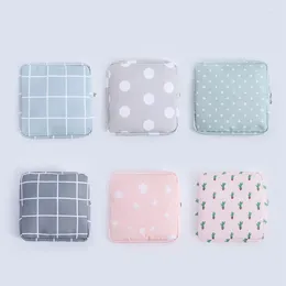 Storage Bags Sanitary Pad Box Purse Case Women Girl Bag Towelv Pouch Napkin