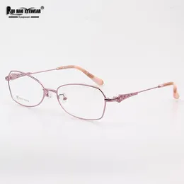 Sunglasses Frames Women Eyeglasses Frame Super Light Full Rimless Glasses Rui Hao Eyewear Brand Optical Prescription Spectacles 92417