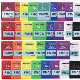 Cards Bitfunx V1.953 FMCB OPL Free MC Boot Programme Card 8MB 16MB 32MB 64MB For PS2 Fat Game Console