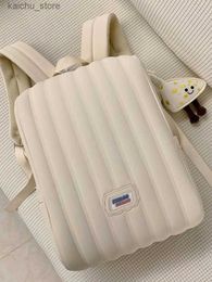 Other Computer Accessories Ins White Laptop Backpack Portability 14 15 15.6 16 Inch Macbook Computer Bag School Backpacks For Girls Women/Business/College Y240418