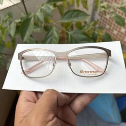 Sunglasses Frames Germany ESCHENBACH Top Quality Glasses Women Stainless Steel Brendel 902164 For Myopia/Progressive/Reading