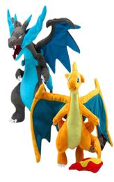 NEW 9quot 23 CM 2 Styles Mega Evolution XY Charizard anime Plush Toys Soft Stuffed Doll Kids Gift in stock Party favor9864737