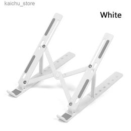 Other Computer Components Portable laptop stand foldable ABS laptop stand supports height adjustable laptop stand for Macbook computer accessories Y240418