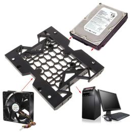 Enclosure L21D 2.5 inch SSD 5.25 to 3.5 inch Hard Disc Drive Mounting Bracket Hard Drive Adapter Internal Drive Bay Converter Frame