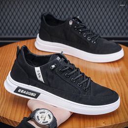 Casual Shoes 2024 Breathable Canvas Men's Korean Edition Trendy Thick Sole Board Versatile Sports And