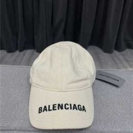 Designer Baseball Hat Embroidered Summer Fashion Ball Cap Belenciagaa Logo Sun Hatwl4380