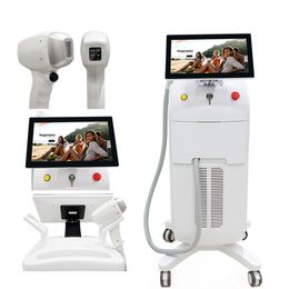 Laser Machine 808 Diode Lazer Hair Removal Instrument Vertical 808Nm Diode Laser Device High Power High Energy 808Nm 1600W Diode