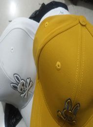 Ball Caps Canvas hats Leisure PBunny Designers Fashion Sun Hat for Outdoor Sport Men Strapback Hat Famous Baseball Cap7771177
