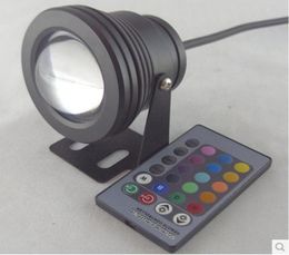 10W 12V RGB LED Underwater Light Cool White Warm White IP68 Diving Flashlight For Swiming Pool Piscina Aquarium Fountain9383391