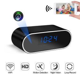 System 1080p Hd Mini Clock Camera Wireless Secret Wifi Micro Cam Ir Night View Ip Alarm Camcorder Home Security Voice Video Recorder