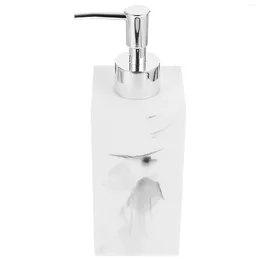 Liquid Soap Dispenser Imitation Marble Pump Bottle Hand Kitchen Bathroom Decoration Lotion Bottles Household Resin Stuff