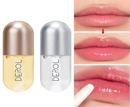 Lip Gloss 2pcsset Ginger Mint Plumping Mineral Oil Moisturizing Care Essence Serum Makeup Liquid Lipsticks Cosmetic7523888