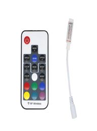 RGB RF remote controller DC524V 17 Keys Remote Control Controller For SMD 5050 SMD 2835 LED Strip 4 pins2968629