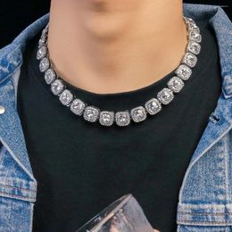 Chains A Fashionable Hip Hop Piece Men's Large Rhinestone Chain Necklace