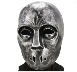 Cycling Caps Malfoy Resin Masks Death Eater Mask Cosplay Party Masquerade Halloween Carnival Props Home Wall Decoration Collectibles