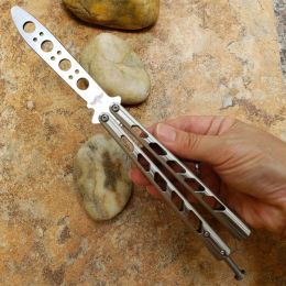 TheOne Arc Angel BM40 BM42 BM46 Butterfly Trainer Knife 440C Blade T4 Titanium Handle Jilt Folding Pocket EDC Tool Knives