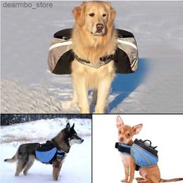 Dog Carrier Do Saddle Backpack Reflective Ba Safety at Niht Medium Lare Bi Do Pack Ba Outdoor Hikin Campin Trainin Pet Carrier TC L49