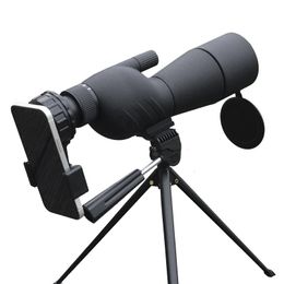 2575x60 HD Spotting Scope Powerful Monocular Zoom Telescope BAK4 Prism Waterproof for Birdwatching Target Shooting Camping 240408