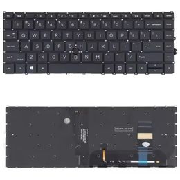 New US Version Keyboard With Pointing For HP Elitebook 840 G7 G8 745 G7 Backlit