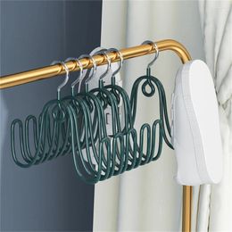 Hangers Multi-Function Shoes Drying Hanging Hanger Clothing Hook Sneaker Rack For Home Storage Laundary Tool Windproof Clothes