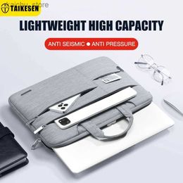 Other Computer Accessories Laptop Bag 13.3 15.6 14 INCH Waterproof Notebook Case Sleeve For Macbook Air Pro 13 15 Computer Shoulder Handbag Briefcase Bag Y240418