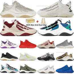 Designer Shoes Bone Runner sneakers White Light Beige Burgundy Purple Red Brown Multi Tan Grey Mesh Mens Womens Casual Shoes